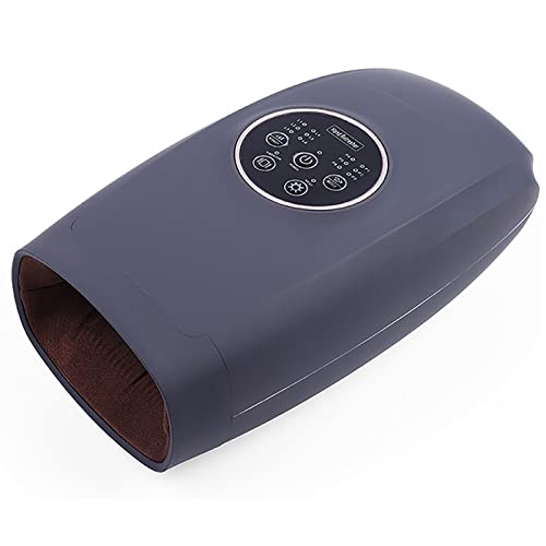 BOOZXCV kabelloses Handmassagegerät mit Wärme, 6 Kompressionsstufen, wiederaufladbar, für Hand & Handgelenk, ideal bei Karpaltunnel
