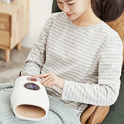 BOOZXCV 6-stufiges Druckpunkt-Massagegerät, elektrisch, für Arthritis, Karpaltunnel, Schmerzlinderung & Fingertaubheit, Shiatsu-Handmassagegerät