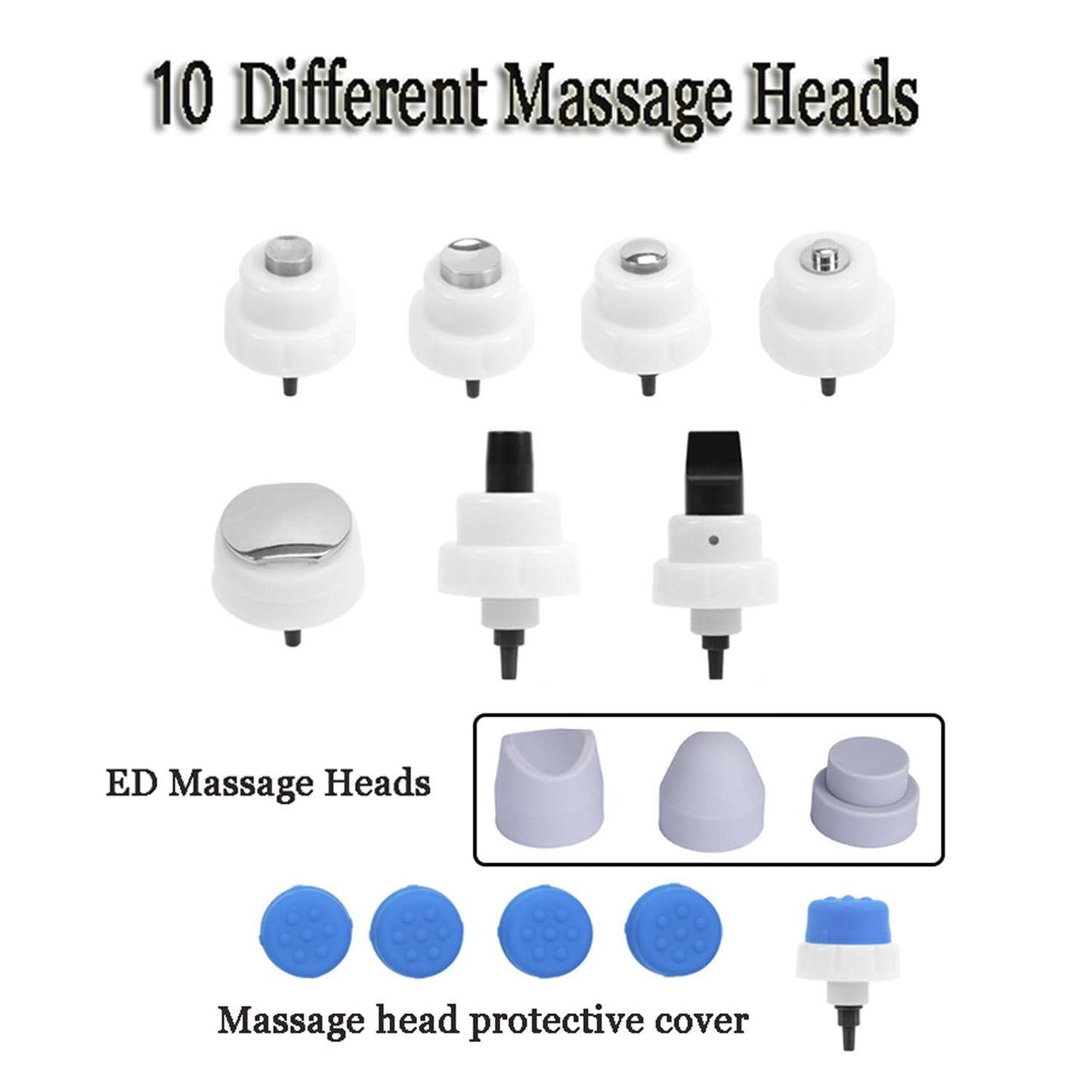 Stoßwellentherapiegerät ED, fokussiertes Radialgerät für Zuhause, Handmassagegerät zur Muskelentspannung, Gewebetherapie & Schmerzlinderung