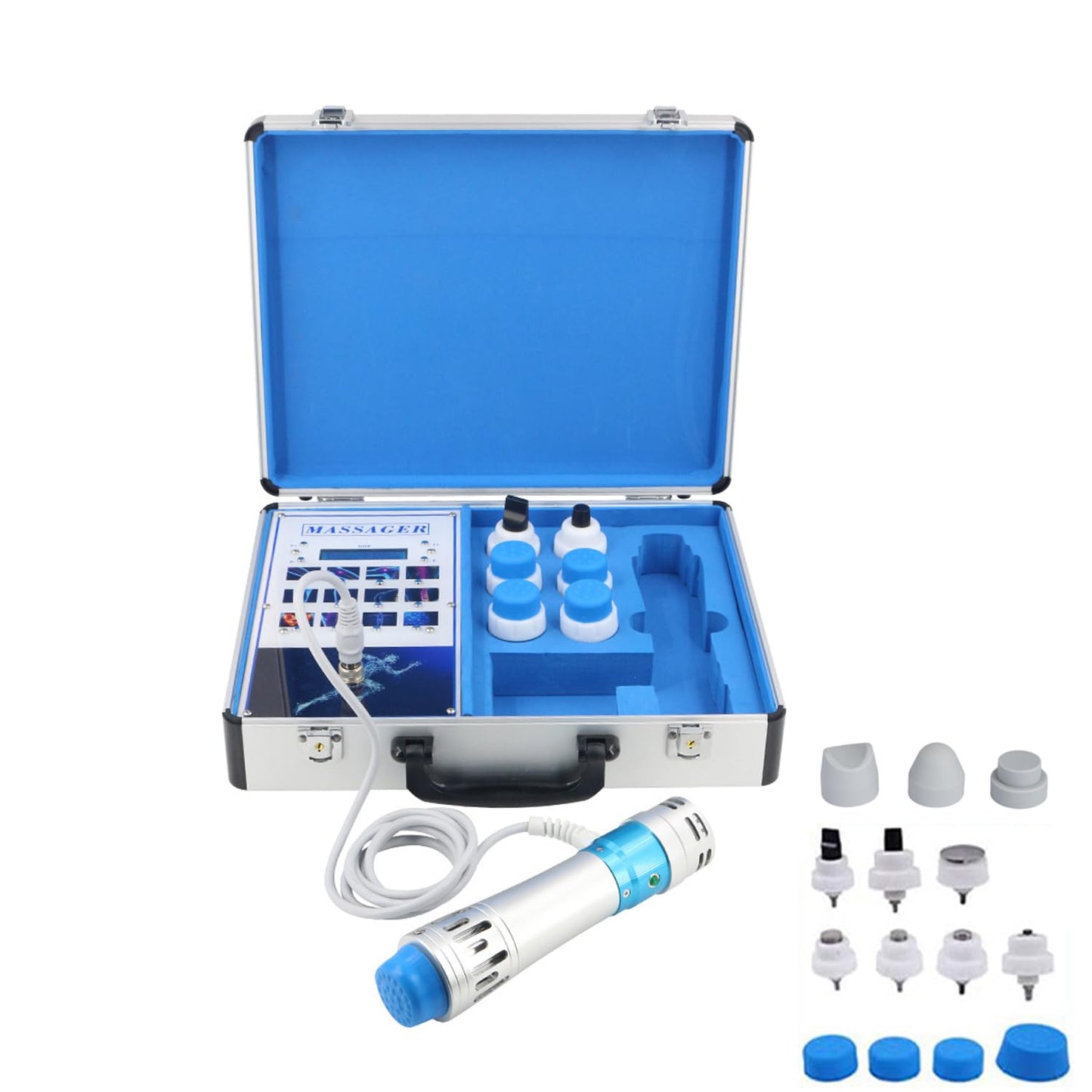 ED Shockwave Therapy Machine, extracorporeal, deep tissue percussion, muscle pain relief, for erectile dysfunction treatment