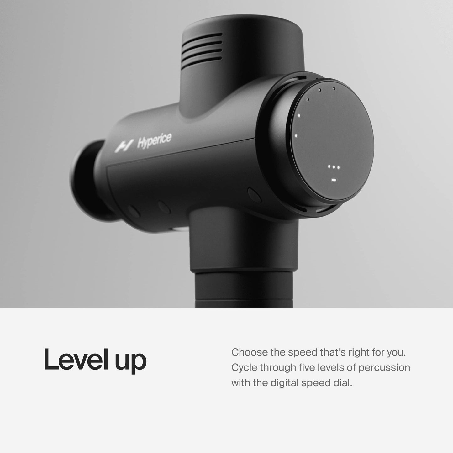 Hyperice Hypervolt 2 Pro Massagegerät, Quiet-Glide-Technologie, 5 Geschwindigkeiten & Köpfe, gegen Muskelkater & Steifheit