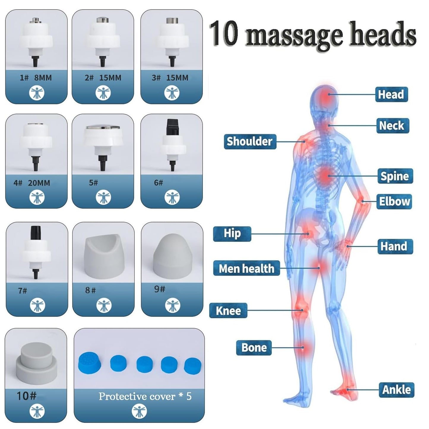 ED Shockwave Therapy Machine, extracorporeal, deep tissue percussion, muscle pain relief, for erectile dysfunction treatment