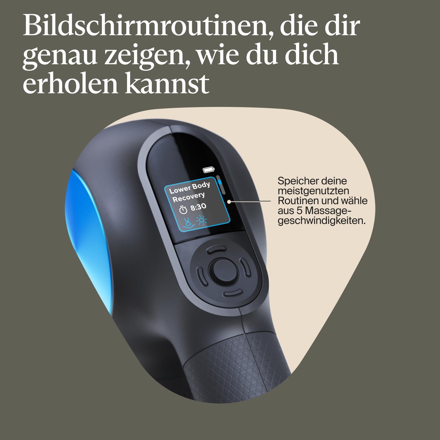 Theragun Pro Plus Massagepistole, Bluetooth, Percussion-Massage, Tiefengewebe, Muskelentspannung & Schmerzlinderung, Schwarz