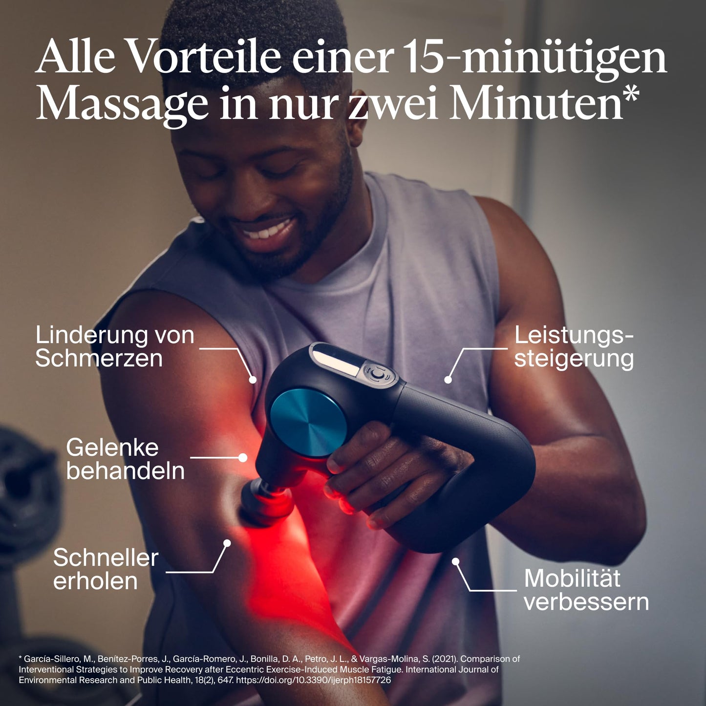 Theragun Pro Plus Massagepistole, Bluetooth, Percussion-Massage, Tiefengewebe, Muskelentspannung & Schmerzlinderung, Schwarz