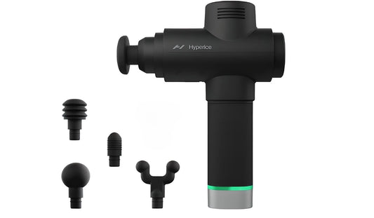 Hyperice Hypervolt 2 Pro Massagegerät, Quiet-Glide-Technologie, 5 Geschwindigkeiten & Köpfe, gegen Muskelkater & Steifheit