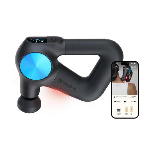 Theragun Pro Plus Massagepistole, Bluetooth, Percussion-Massage, Tiefengewebe, Muskelentspannung & Schmerzlinderung, Schwarz
