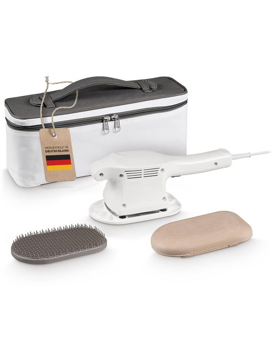 MASSAGE-EXPERT Elektrisches Flächen-Massagegerät, kräftige Vibration für Rücken, Nacken, Schultern, Beine, Füße & Brust, gegen Verspannungen