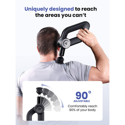 Bob and Brad D6 Pro Plus Massagepistole mit Wärme, 16 mm Amplitude, perkussiv, für Muskelentspannung & Sportler, ideales Geschenk