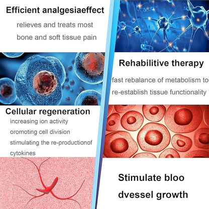 Stoßwellentherapiegerät mit 7 Köpfen, 1–16 Hz, 60–200 MJ, nicht-invasiv, zur Linderung von Muskel- & Gelenkschmerzen.